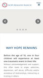 Mobile Screenshot of hoperemains.org