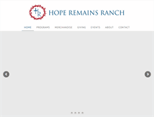 Tablet Screenshot of hoperemains.org